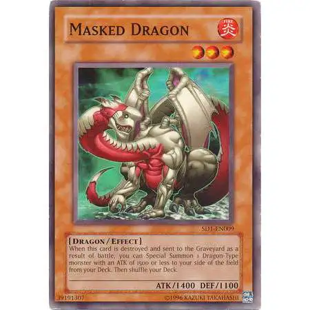 YuGiOh GX Structure Deck: Dragon's Roar Masked Dragon SD1-EN009