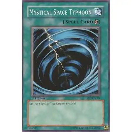 YuGiOh GX Structure Deck: Zombie Madness Common Mystical Space Typhoon SD2-EN014