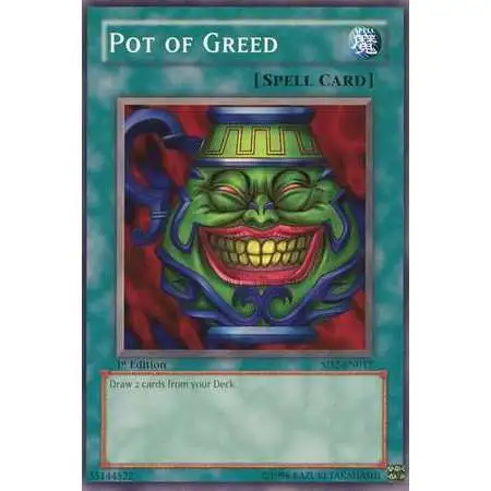 YuGiOh GX Structure Deck: Zombie Madness Common Pot of Greed SD2-EN017