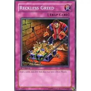 YuGiOh GX Structure Deck: Zombie Madness Common Reckless Greed SD2-EN027