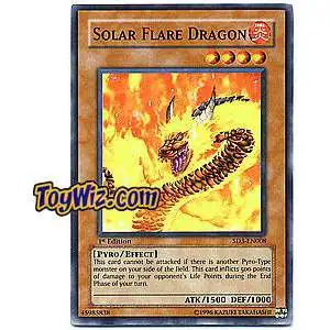 YuGiOh Structure Deck: Blaze of Destruction Solar Flare Dragon SD3-EN008