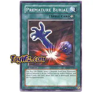 YuGiOh GX Structure Deck: Fury from the Deep Common Premature Burial SD4-EN017