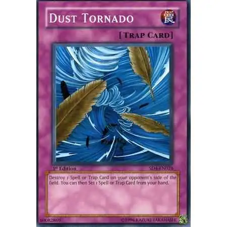 YuGiOh GX Structure Deck: Fury from the Deep Common Dust Tornado SD4-EN026