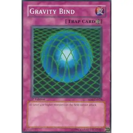 YuGiOh GX Structure Deck: Fury from the Deep Common Gravity Bind SD4-EN028