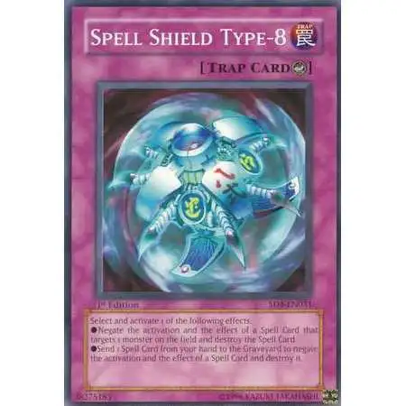 YuGiOh GX Structure Deck: Fury from the Deep Common Spell Shield Type-8 SD4-EN031