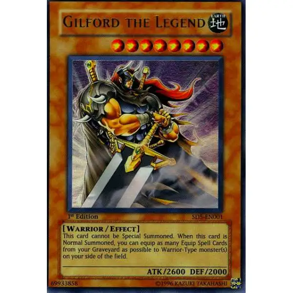 yugioh gilford deck Yu-Gi-Oh! the Legend Holo SD5-EN001 – GIlford Orcust OTK DECK! Yugioh