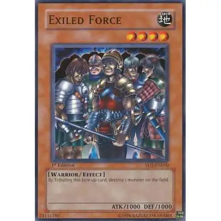 YuGiOh GX Structure Deck: Warrior's Triumph Exiled Force SD5-EN010