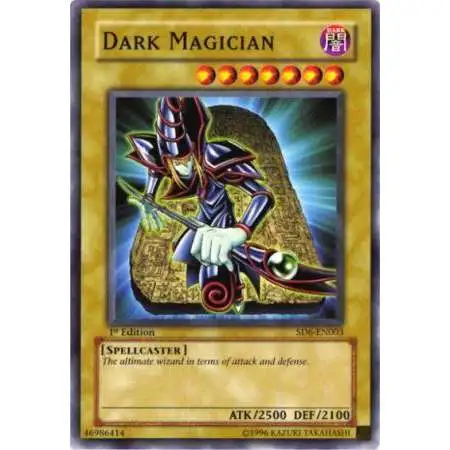 YuGiOh Structure Deck: Spellcaster's Judgment Common Dark Magician SD6-EN003