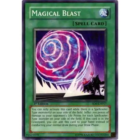 YuGiOh Structure Deck: Spellcaster's Judgment Common Magical Blast SD6-EN017