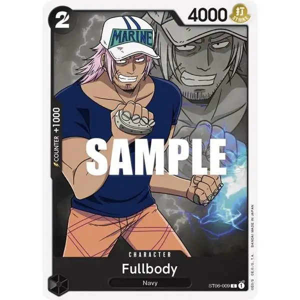 One Piece Trading Card Game Starter Deck 6: Absolute Justice Common Fullbody ST06-009
