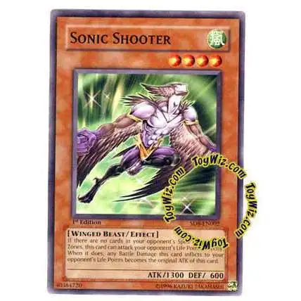 YuGiOh GX Structure Deck: Lord of the Storm Common Sonic Shooter SD8-EN002