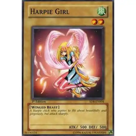 YuGiOh GX Structure Deck: Lord of the Storm Common Harpie Girl SD8-EN004