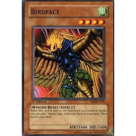 YuGiOh GX Structure Deck: Lord of the Storm Common Birdface SD8-EN009