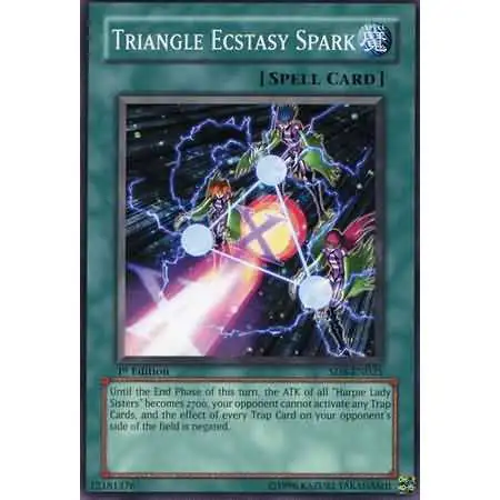 YuGiOh GX Structure Deck: Lord of the Storm Common Triangle Ecstacy Spark SD8-EN025