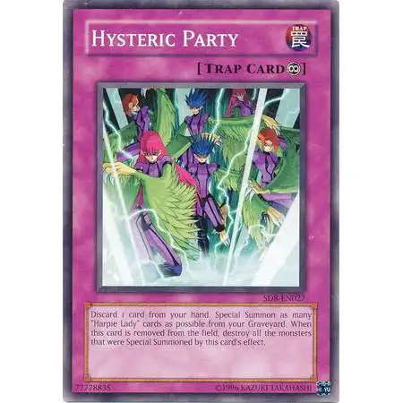 YuGiOh GX Structure Deck: Lord of the Storm Common Hysteric Party SD8-EN027