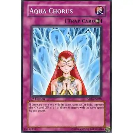 YuGiOh GX Structure Deck: Lord of the Storm Common Aqua Chorus SD8-EN028