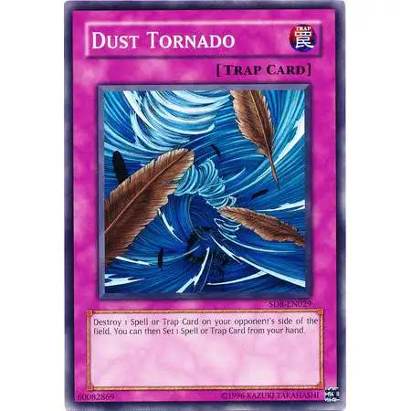 YuGiOh GX Structure Deck: Lord of the Storm Common Dust Tornado SD8-EN029
