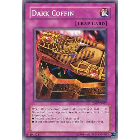 YuGiOh GX Structure Deck: Lord of the Storm Common Dark Coffin SD8-EN032