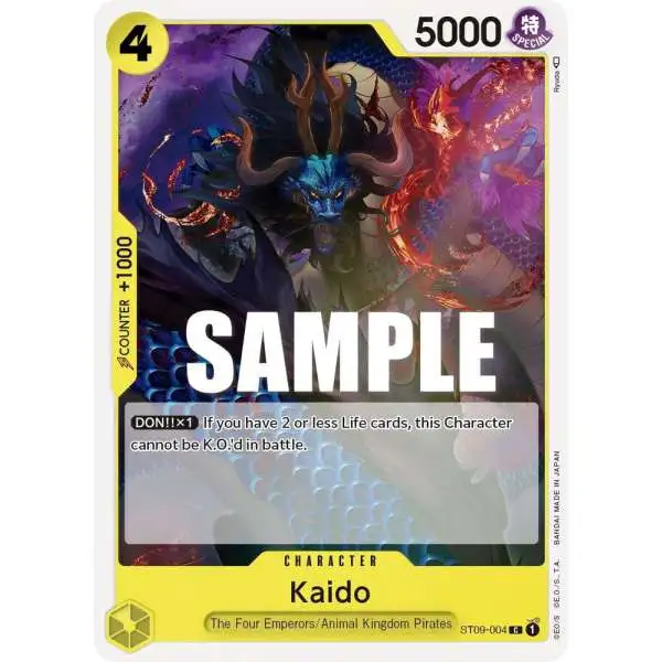 One Piece Trading Card Game Starter Deck 9: Yamato Common Kaido ST09-004