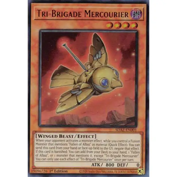 YuGiOh Structure Deck: Albaz Strike Ultra Rare Tri-Brigade Mercourier SDAZ-EN001
