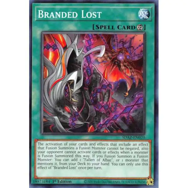YuGiOh Structure Deck: Albaz Strike Common Branded Lost SDAZ-EN020