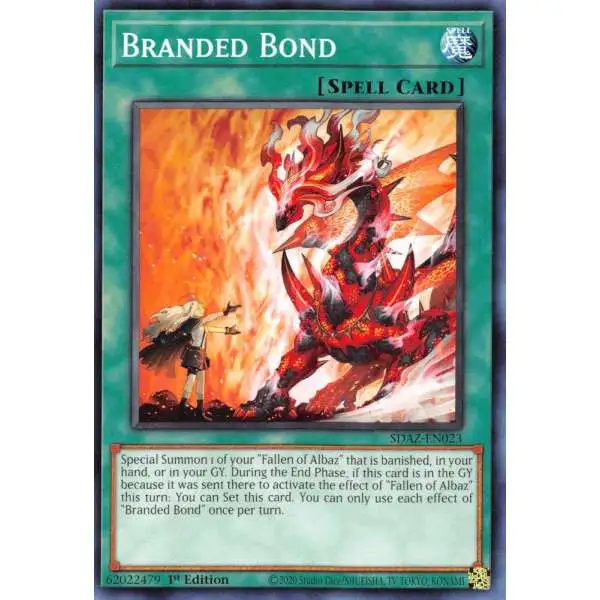 YuGiOh Structure Deck: Albaz Strike Common Branded Bond SDAZ-EN023
