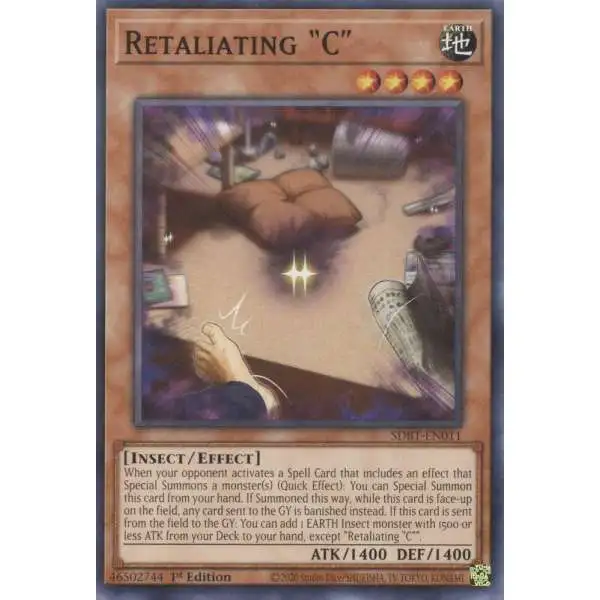 YuGiOh Structure Deck: Beware of Traptrix Common Retaliating C SDBT-EN011