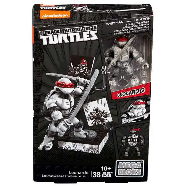 Mega Bloks Teenage Mutant Ninja Turtles Eastman & Laird Collector's Series Leonardo Mini Figure Set
