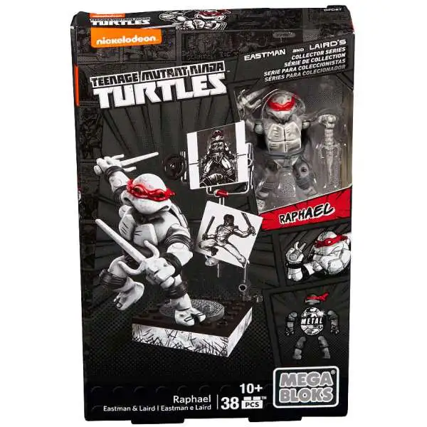 Mega Bloks Teenage Mutant Ninja Turtles Eastman & Laird Collector's Series Raphael Exclusive Mini Figure Set