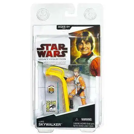 Star Wars A New Hope 2009 Luke Skywalker Exclusive Action Figure [Pilot With Ladder]