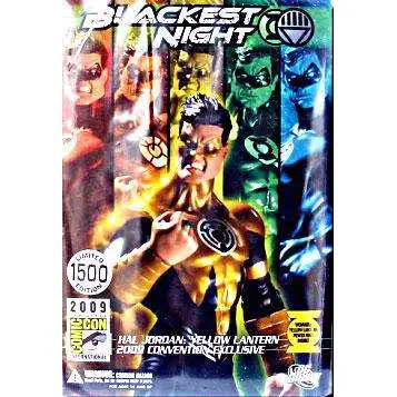 DC Green Lantern Blackest Night Hal Jordan Yellow Lantern Exclusive Action Figure