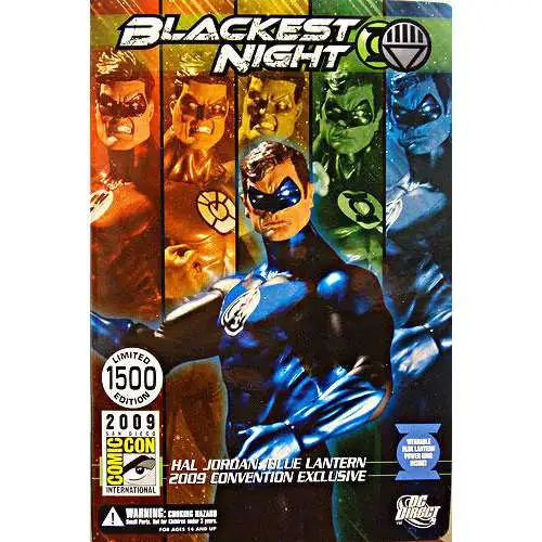 DC Green Lantern Blackest Night Hal Jordan Blue Lantern Exclusive Action Figure