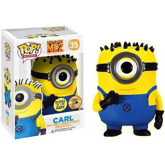 Funko Despicable Me 2 POP! Movies Carl Exclusive Vinyl Figure #35 [Glow in the Dark, Damaged Package]