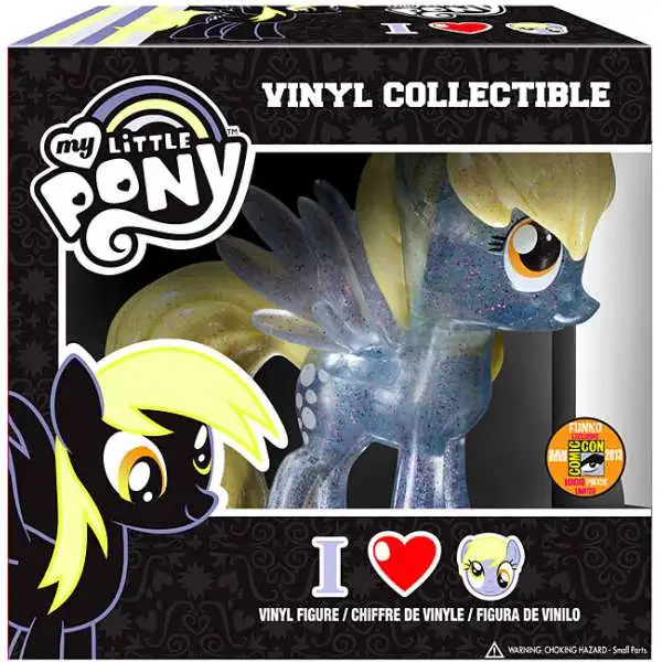 Funko My Little Pony Vinyl Collectibles Glam Derpy Hooves Exclusive Vinyl Figure [Crystalized Glitterized Sparkelized, Damaged Package]