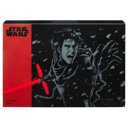 Star Wars The Force Awakens Black Series UNMASKED Kylo Ren Exclusive Action Figure