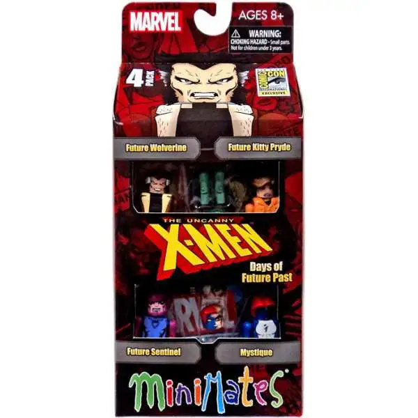 X-Men Minimates Days of Future Past Exclusive Minifigure 4-Pack
