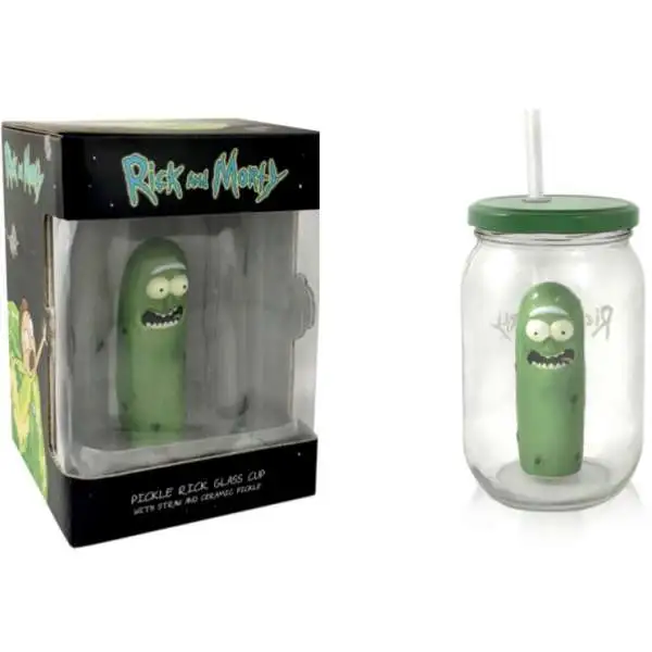 Rick & Morty Pickle Rick Exclusive Pickle Jar