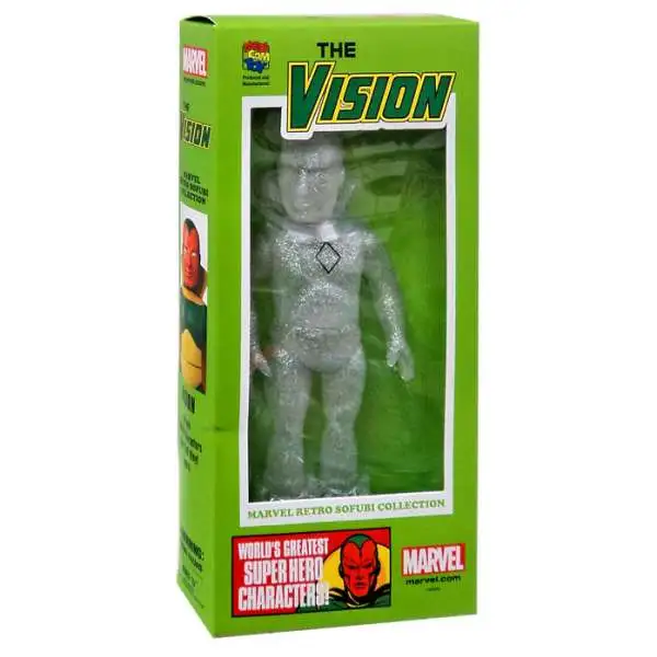 Marvel Retro Sofubi Collection The Vision Exclusive Action Figure