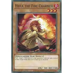 YuGiOh Structure Deck: Spirit Charmers Common Hiita the Fire Charmer SDCH-EN003