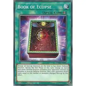 YuGiOh Structure Deck: Spirit Charmers Common Book of Eclipse SDCH-EN025