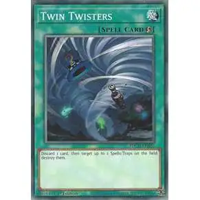 YuGiOh Structure Deck: Spirit Charmers Common Twin Twisters SDCH-EN026