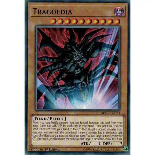 YuGiOh Structure Deck: Cyberse Link Common Tragoedia SDCL-EN013