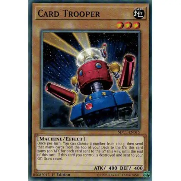 YuGiOh Structure Deck: Cyberse Link Common Card Trooper SDCL-EN015