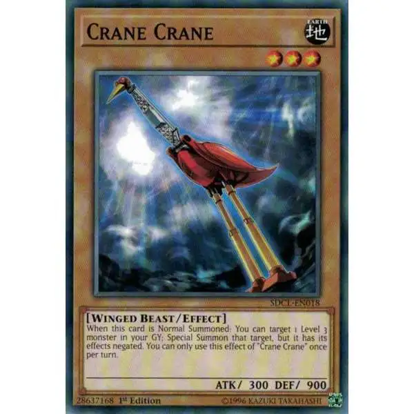 YuGiOh Structure Deck: Cyberse Link Common Crane Crane SDCL-EN018