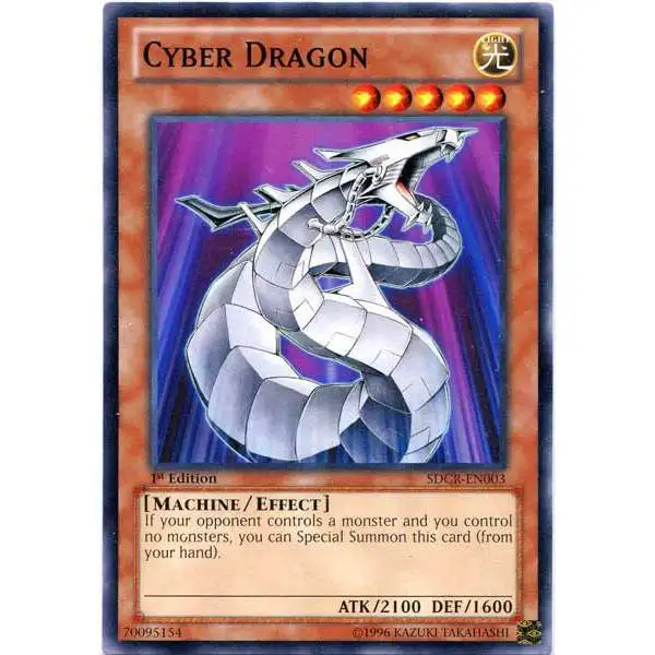 YuGiOh Cyber Dragon Revolution Structure Deck Common Cyber Dragon SDCR-EN003 [Original Art]