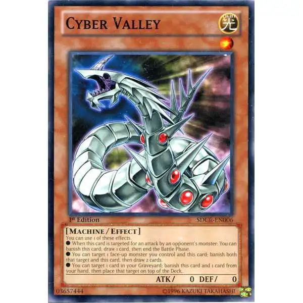 YuGiOh Cyber Dragon Revolution Structure Deck Common Cyber Valley SDCR-EN006