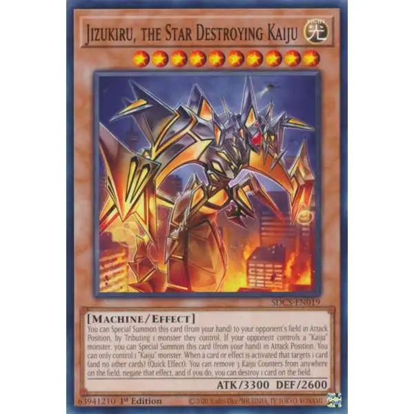 kaiju yugioh deck Yu-Gi-Oh! - Dogoran, The Mad Flame - SDSB-EN015 - Common - 1st Edition You can remove 2 Kaiju Counters from anywhere on the field Yugioh Kaiju Deck | eBay