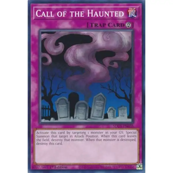 YuGiOh Structure Deck: Cyber Strike Common Call of the Haunted SDCS-EN038
