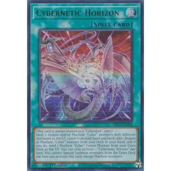 YuGiOh Structure Deck: Cyber Strike Ultra Rare Cybernetic Horizon SDCS-EN046