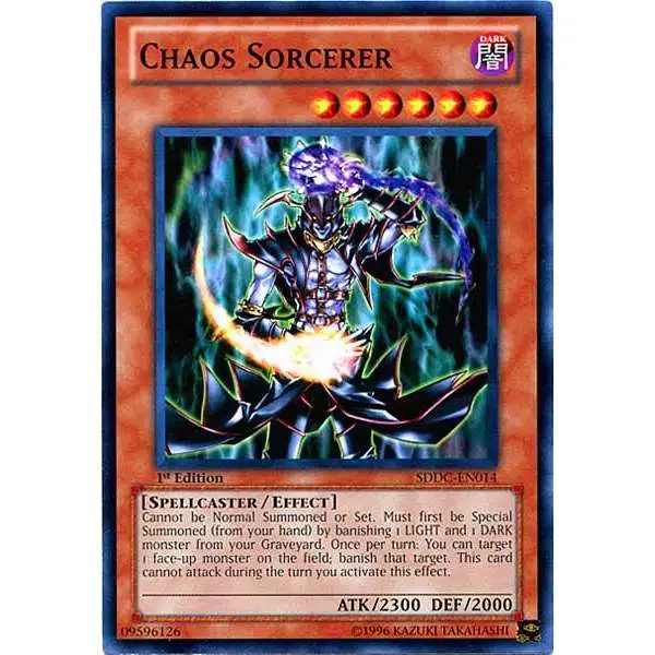 YuGiOh YuGiOh 5D's Structure Deck: Dragons Collide Common Chaos Sorcerer SDDC-EN014